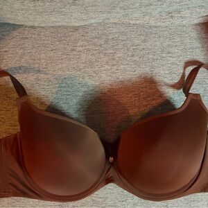 Curvy Couture Chocolate Brown Bra